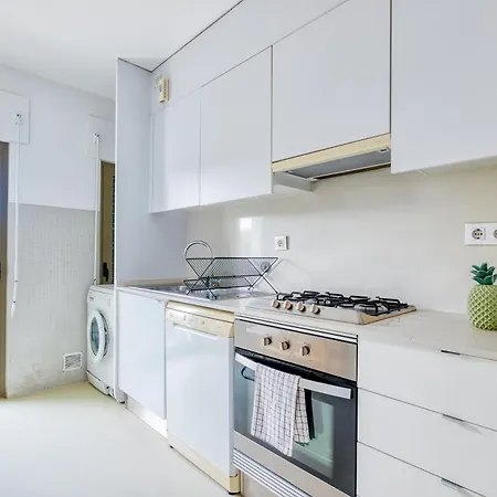 Portucale ! Modern 2br Flat With Garage Appartamento Lisbona